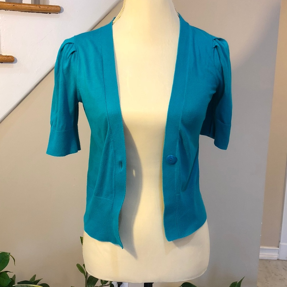 Banana Republic Blue Cardigan